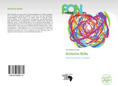 Buchcover von Antonio Bido