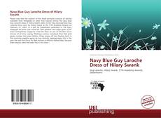 Navy Blue Guy Laroche Dress of Hilary Swank的封面