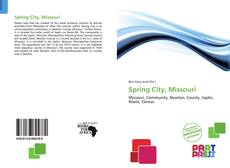 Capa do livro de Spring City, Missouri 