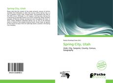 Spring City, Utah kitap kapağı