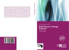 Capa do livro de Rolls-Royce C Range Engines 