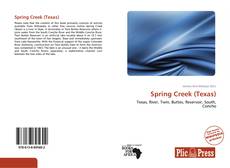 Capa do livro de Spring Creek (Texas) 