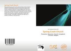 Capa do livro de Spring Creek Church 