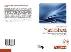 Capa do livro de Spring Creek Reservoir (New South Wales) 