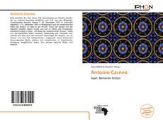 Bookcover of Antonio Carneo