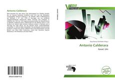 Bookcover of Antonio Calderara