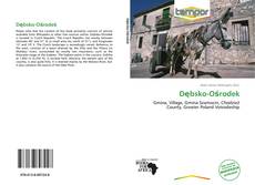 Portada del libro de Dębsko-Ośrodek