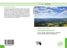 Jarantów-Kolonia kitap kapağı