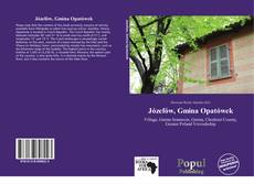 Capa do livro de Józefów, Gmina Opatówek 