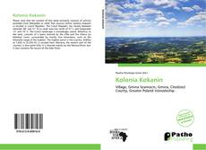 Capa do livro de Kolonia Kokanin 