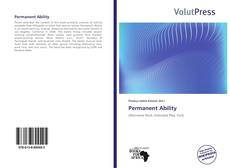 Couverture de Permanent Ability