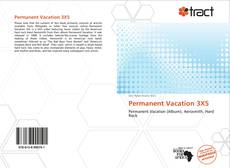 Bookcover of Permanent Vacation 3X5