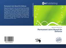 Portada del libro de Permanent Joint Board On Defense