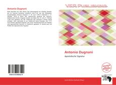 Portada del libro de Antonio Dugnani