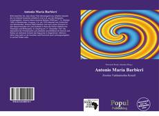 Portada del libro de Antonio María Barbieri