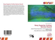 Navy Superior Civilian Service Award的封面