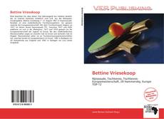 Portada del libro de Bettine Vriesekoop