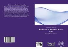 Copertina di Rollovers as Business Start-Ups