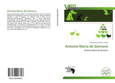Capa do livro de Antonio Maria de Gennaro 