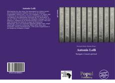 Portada del libro de Antonio Lolli