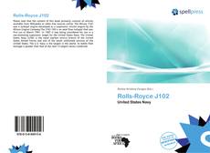 Bookcover of Rolls-Royce J102