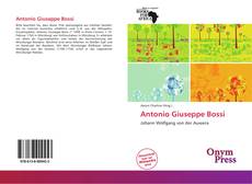 Copertina di Antonio Giuseppe Bossi