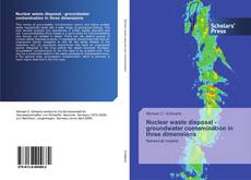 Buchcover von Nuclear waste disposal - groundwater contamination in three dimensions