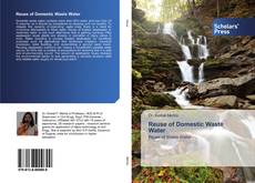 Buchcover von Reuse of Domestic Waste Water