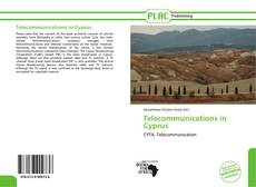 Buchcover von Telecommunications in Cyprus