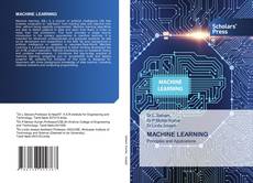 Bookcover of MACHINE LEARNING