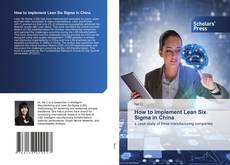 Copertina di How to implement Lean Six Sigma in China