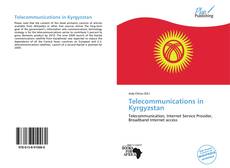 Bookcover of Telecommunications in Kyrgyzstan