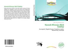 Portada del libro de Nawab Khwaja Abid Siddiqi