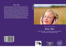 Capa do livro de Betty Allen 