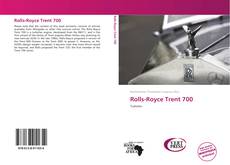 Buchcover von Rolls-Royce Trent 700