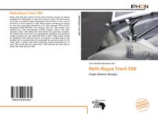 Capa do livro de Rolls-Royce Trent 500 