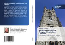 Buchcover von A DACUM Occupational Analysis of Health Care Chaplains