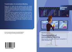 Buchcover von Transformation of conventional Banking