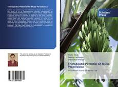 Buchcover von Therapeutic Potential Of Musa Paradisiaca