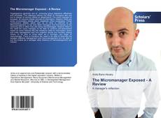 Buchcover von The Micromanager Exposed - A Review