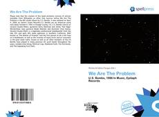 Buchcover von We Are The Problem