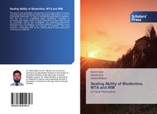 Buchcover von Sealing Ability of Biodentine, MTA and IRM