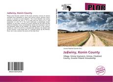 Portada del libro de Jaźwiny, Konin County