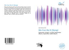 Portada del libro de We Can Do It (Song)