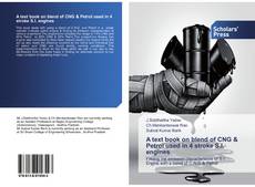 Buchcover von A text book on blend of CNG & Petrol used in 4 stroke S.I. engines