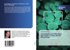 Buchcover von Contributions to Research Advances in Plant Stress Physiology