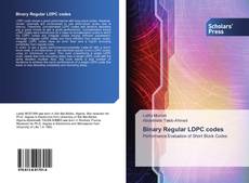 Binary Regular LDPC codes kitap kapağı