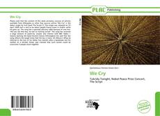 Portada del libro de We Cry