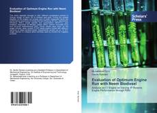 Buchcover von Evaluation of Optimum Engine Run with Neem Biodiesel