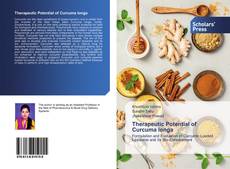 Buchcover von Therapeutic Potential of Curcuma longa